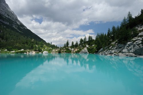 Lac de Sorapis (Massif des Dolomites, Italie)(MO-11-0049)