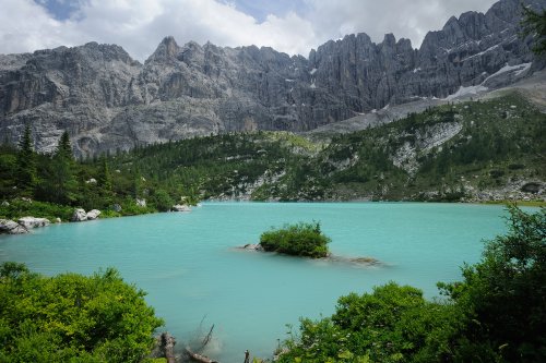 Lac de Sorapis (Massif des Dolomites, Italie)(MO-11-0059)