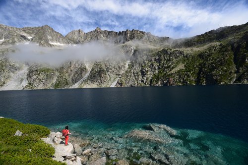 Lac de Cap de long (massif du Néouvielle, Pyrénées).(MO-12-0009)