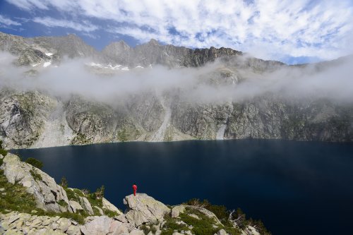 Lac de Cap de long (massif du Néouvielle, Pyrénées).(MO-12-0012)