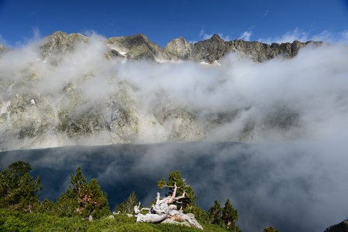 Lac de Cap de long (massif du Néouvielle, Pyrénées).(MO-12-0018)