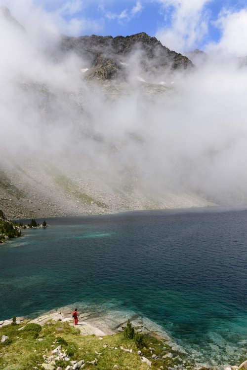 Lac de Cap de long (massif du Néouvielle, Pyrénées).(MO-12-0023)