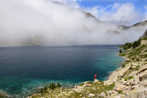Lac de Cap de long (massif du Néouvielle, Pyrénées).(MO-12-0027)