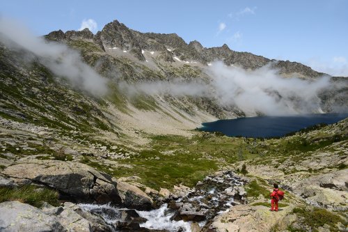 Lac de Cap de long (massif du Néouvielle, Pyrénées).(MO-12-0033)