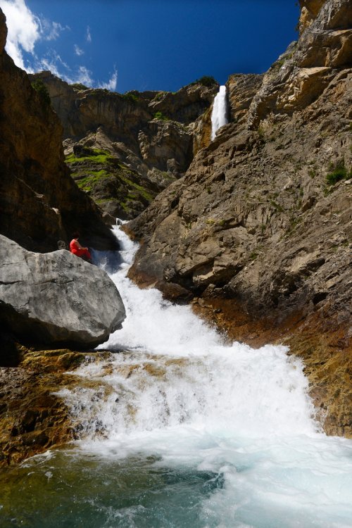 Cascade du Marboré (vallée de Pineta, Espagne)(MO-12-0085)