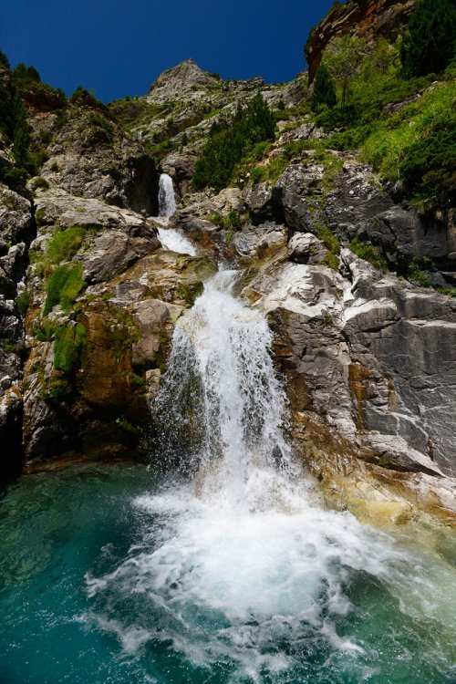Cascade de la Larri (vallée de Pineta, Espagne)(MO-12-0158)