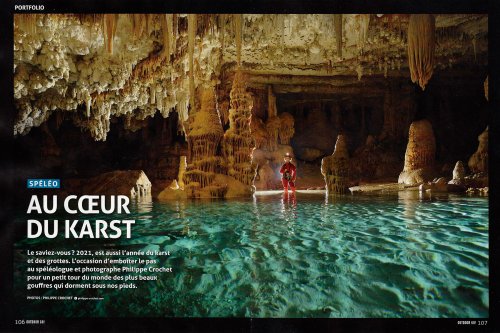 OutdoorGo n°24 (septembre 2021) - Au cœur du karst