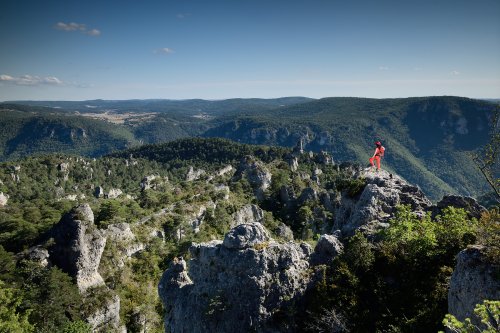 Site ruiniforme de Montpellier-le-Vieux (Causse Noir, Aveyron) - Belvédère du Douminal (RR-21-0132)