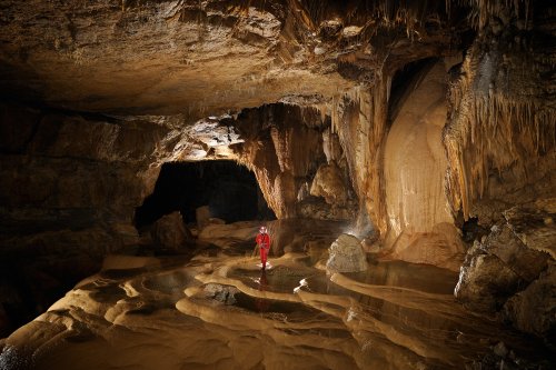Grotte de Gournier (Isère) - Salle aux Fontaines (SP-08-0876)