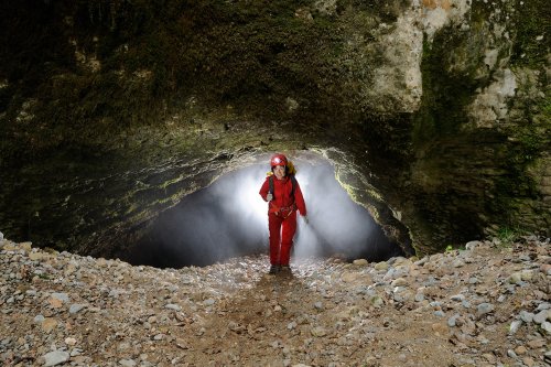 Grotte de la Cocalière (Gard) - Entrée du réseau inférieur(SP-11-0371)