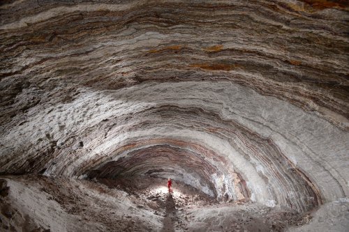 3N Cave(Namakdan, Qeshm, Iran) - Salle d'effondrement dans le sel(SP-15-0275)