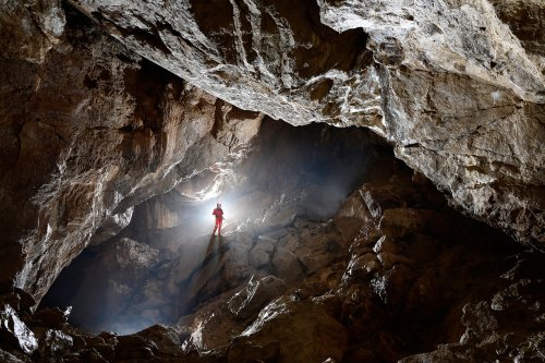 Schwarzenbachloch (Autriche) - Salle finale(SP-18-1680)