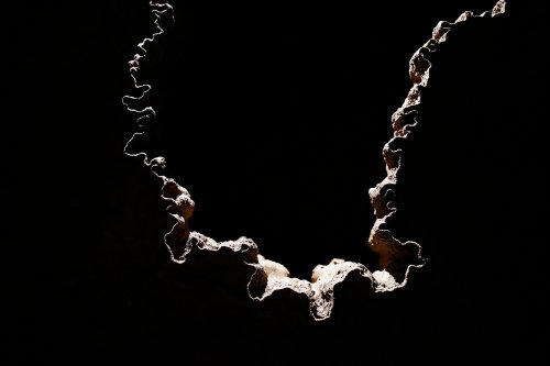 Pestera Bulba (réseau supérieur) - Détail d'un rebord de gour(SP-18-1845)