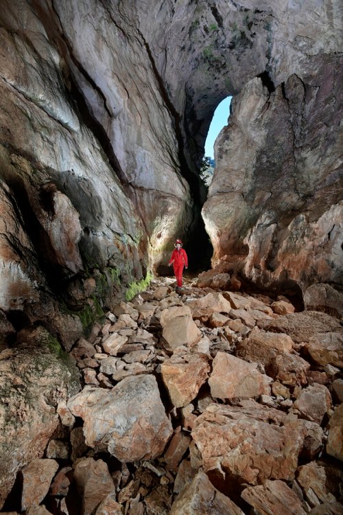 Grotte de Castelbouc - Rivière à sec en période d'étiage(SP-18-2055)