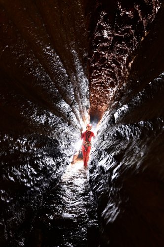 Grotte de la Cabane de Saint Paul des Fonts (Aveyron) - Petit méandre(SP-20-0927)