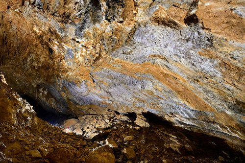 Gouffre de la Pierre Saint-Martin (Pyrénées Atlantiques - Salle Chevalier (partie inférieure)(SP-21-1541)