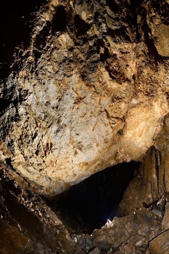 Gouffre de la Pierre Saint-Martin (Pyrénées Atlantiques - Salle Chevalier (partie supérieure)(SP-21-1555)