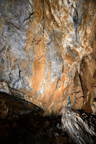 Gouffre de Pierre Saint-Martin - Salle Chevalier (partie aval)(SP-21-1904)