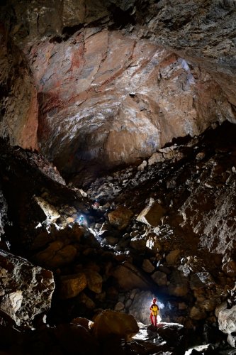 Gouffre de Pierre Saint-Martin - Salle Chevalier (SP-21-1915)