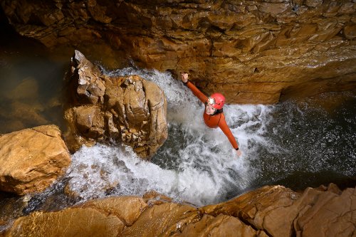 Sortie photo dans cette magnifique classique en vue de la réalisation d'un livre dans la série "Regard d'un photographe".Pas beaucoup d'eau et un peu plus chaude que d'habitude ... mais la cavité n'est pas l'idéale pour de longues séances photos dans l'eau !