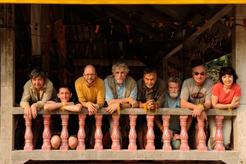 Membres de l'expédition spéléo Khamouane 2013 ( Laos).(VO-13-0215)