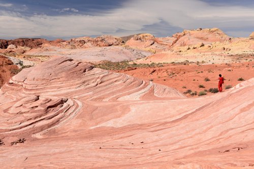 Valley of Fire State Park (Nevada, USA)- the Wave
(VO-14-1271)