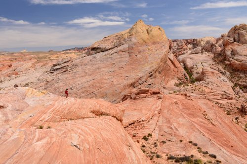 Valley of Fire State Park (Nevada, USA)- White Domes (VO-14-1300)