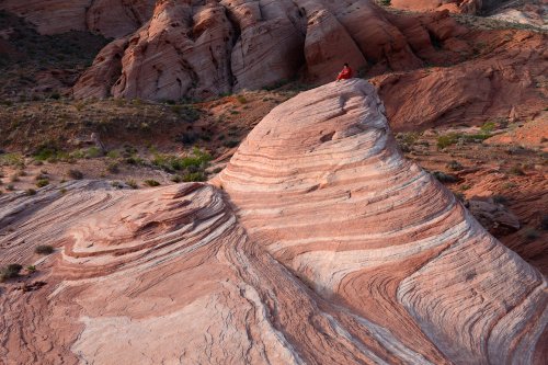 Valley of Fire State Park (Nevada, USA)- the Wave
(VO-14-1359)