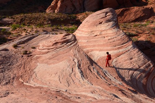 Valley of Fire State Park (Nevada, USA)- the Wave
(VO-14-1364)