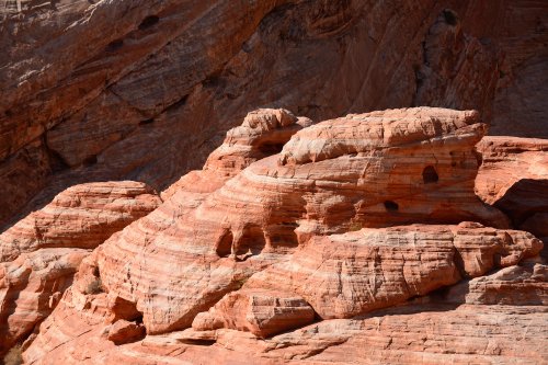 Valley of Fire State Park (Nevada, USA)- formations de grès rouges dans le secteur de White Domes (VO-14-1431.jpg)