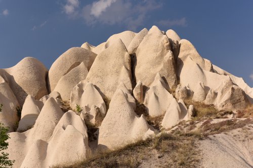 Turquie - Cappadoce - Vallée de Göreme - Tufs volcaniques érodés(VO-15-0821)