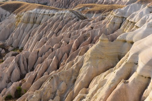 Turquie - Cappadoce - Vallée de Göreme - Tufs volcaniques colorés(VO-15-1037)