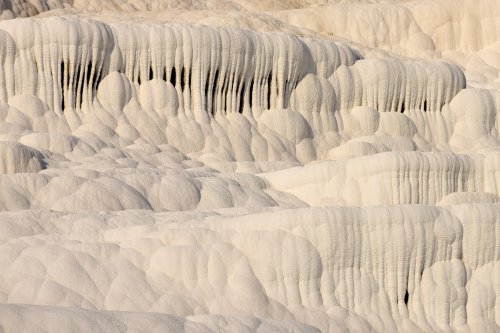Turquie - Site de Pamukkale : dépôts de travertins(VO-15-1202)