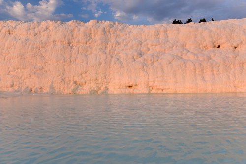 Turquie - Site de Pamukkale : dépôts de travertins(VO-15-1288)