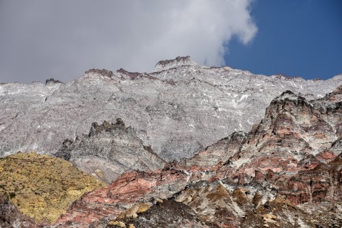 Iran (Montagnes du Zagros) - Dôme de sel de Dashti (Jashak salt dome) (VO-16-0387)