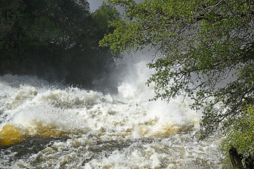Victoria Falls (Zimbabwe) -  Devil's cataract vue de haut(VO-25-0643)