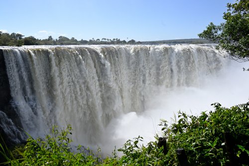 Victoria Falls (Zimbabwe) - Chute principale(VO-25-0666)