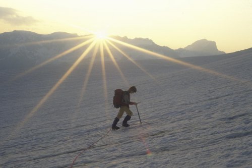 Glacier de Gébroulaz (massif de la Vanoise)(M 1214)