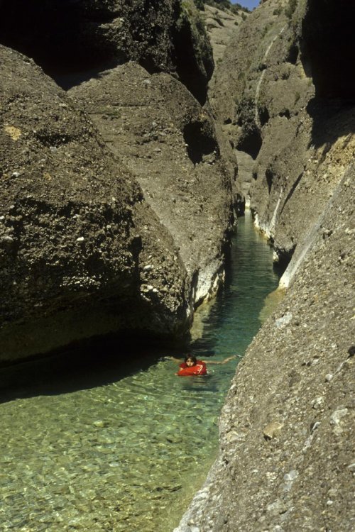 Canyon de Balcès (Sierra de Guara - Espagne)(M 2232)
