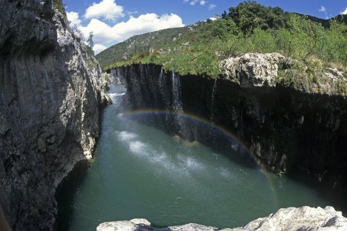 Gorges de l'Hérault (basses eaux)(M 7134)