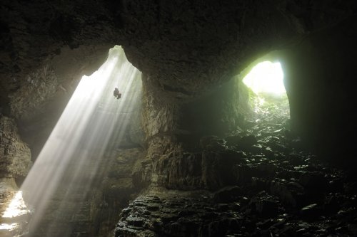 Stephen's Gap (Alabama)- Puits et galerie d'entrée en parallèle(SPE 09-0641)