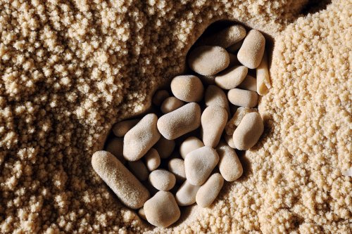 Petit nid cristallisé de perles des cavernes(SP 09-0732)