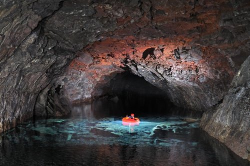 Big Island (Hawaï). Wailupu Cave.(SPE 10-0204)