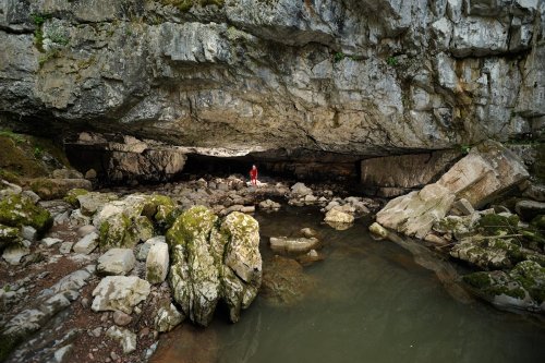 Porth yr Ogof (Ystradfellte, South Wales) - Perte de la rivière(SP 11-0137)