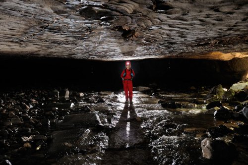 Porth yr Ogof (Ystradfellte, South Wales)- Galerie avec plafond plat(SP 11-0185)