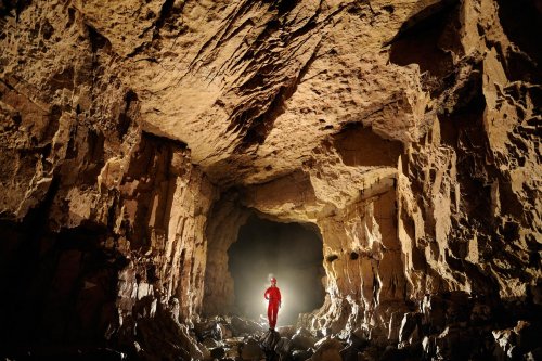 Bridge Cave (Ystradfellte, South Wales) - Galerie rectangulaire(SP 11-0205)