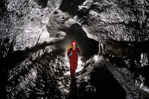 Ogof Ffynnon Ddu (Penwyllt, South Wales)- Galerie avec rivière(SP 11-0263)