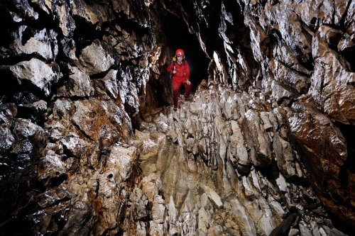 Predjama (Slovénie) - galerie active érodée(SP-12-0389)