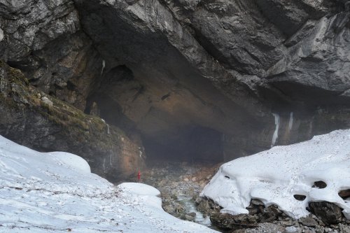 Perte de Coiba Mare (Roumanie) - Entrée de la perte (SP-12-0793)
