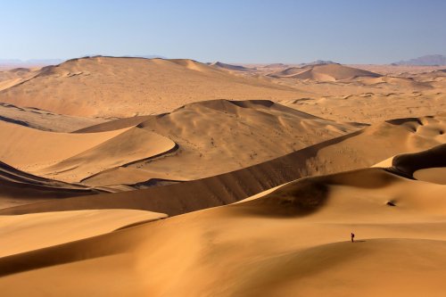 Désert du Namib. Paysage de grandes dunes au sud de Deadvlei(V 2005-0384)
